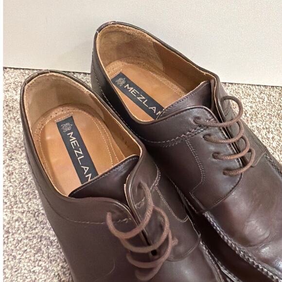 Mezlan Size 12 M Leather Lace Up Spain Brown Spain Shoes MEN\'S main image 10